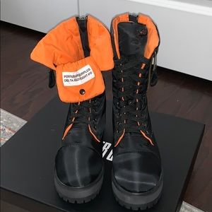 Poster Girl Combat Flight Boots